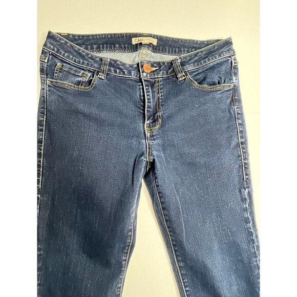 Cabi #755 Dark Wash Bree Skinny Jeans Size 8‎ - Picture 7 of 12